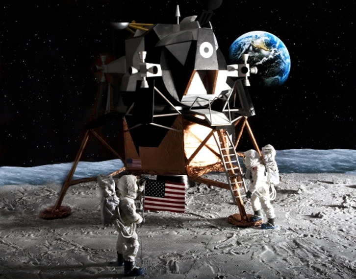 1969. l' uomo sbarca sulla Luna.  by Andrea Crespi